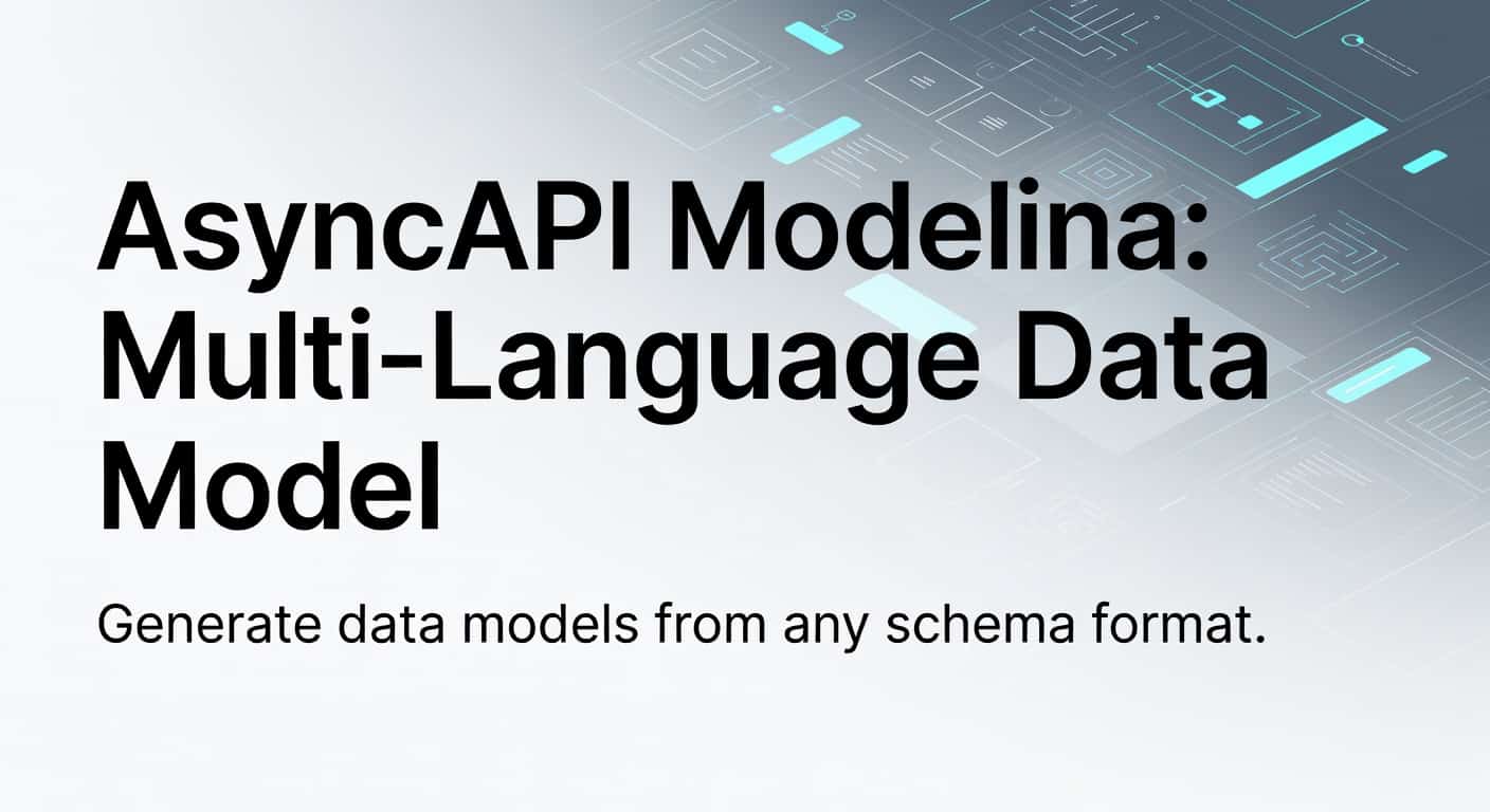 AsyncAPI Modelina: Multi-Language Data Model Generator