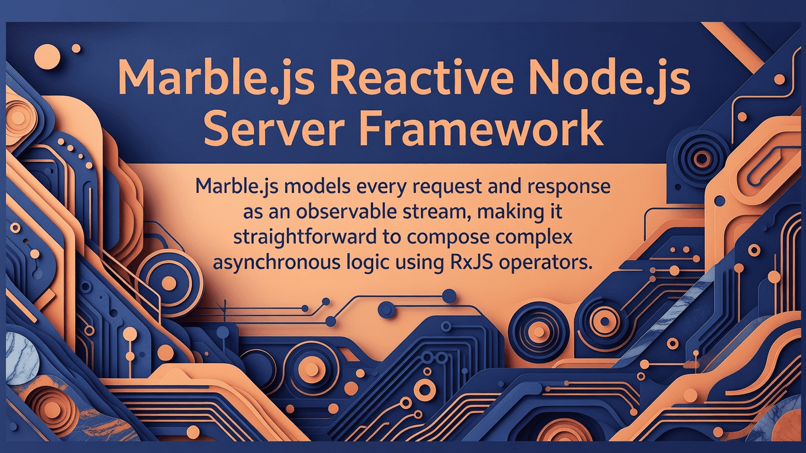 Marble.js Reactive Node.js Server Framework