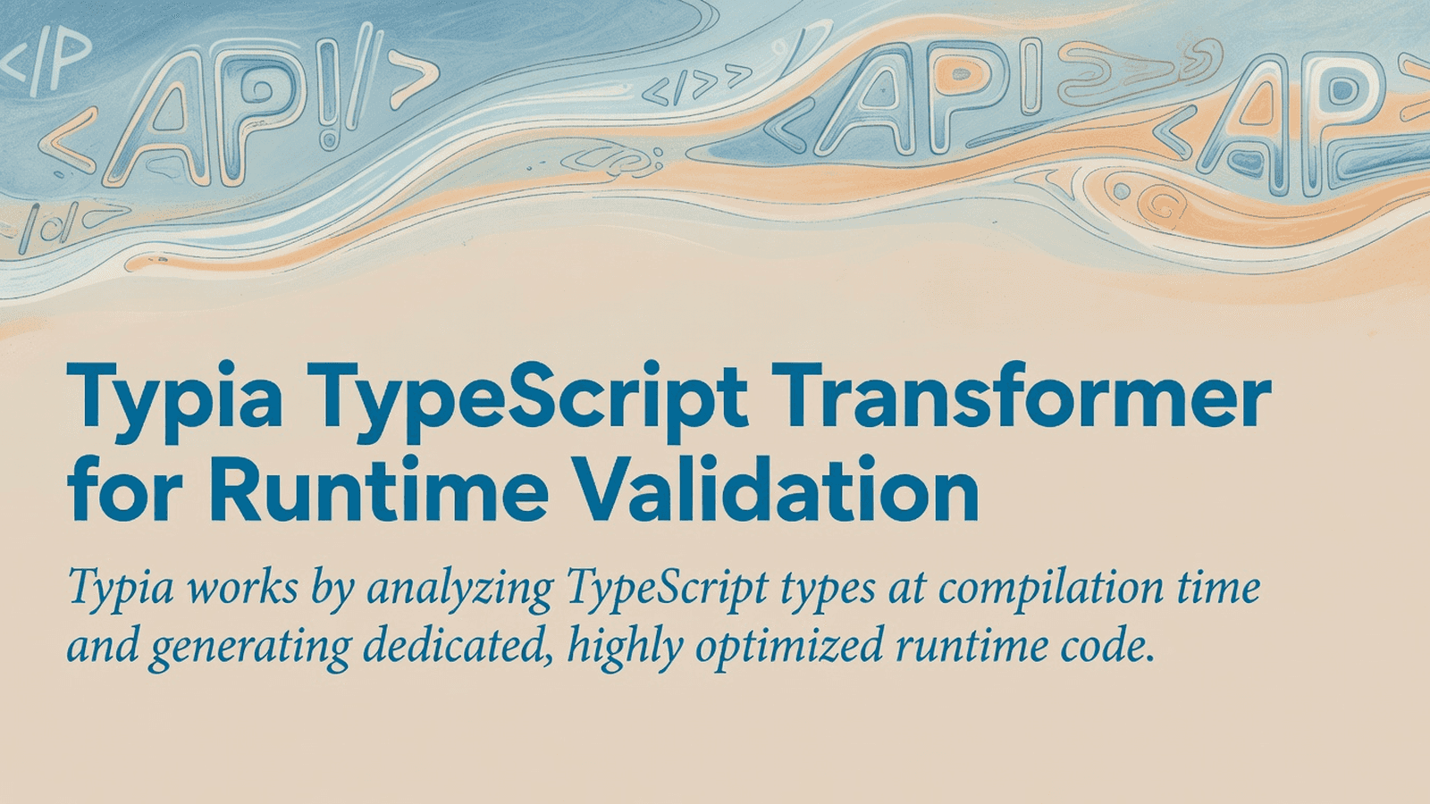 Typia TypeScript Transformer for Runtime Validation