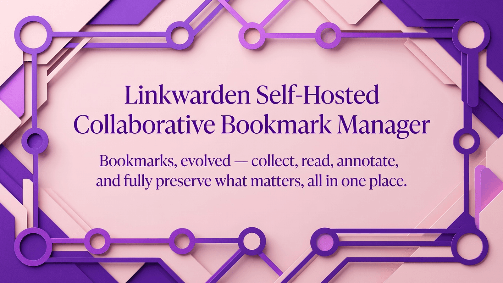 Linkwarden Self-Hosted Collaborative Bookmark Manager preview 1