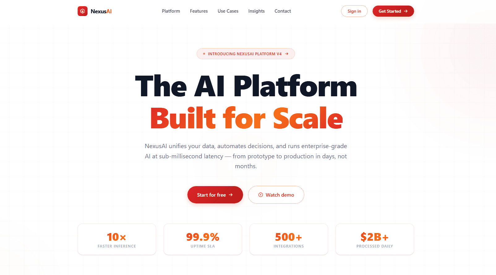 Tech Company Design Template