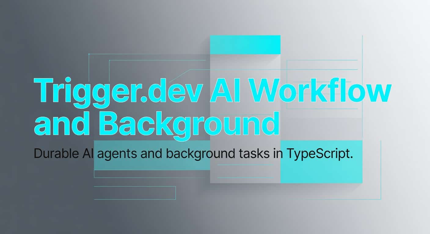 Trigger.dev AI Workflow and Background Task Platform