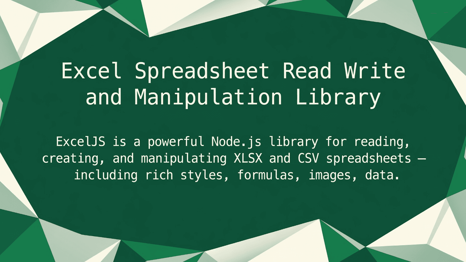 Excel Spreadsheet Read Write and Manipulation Library preview 1
