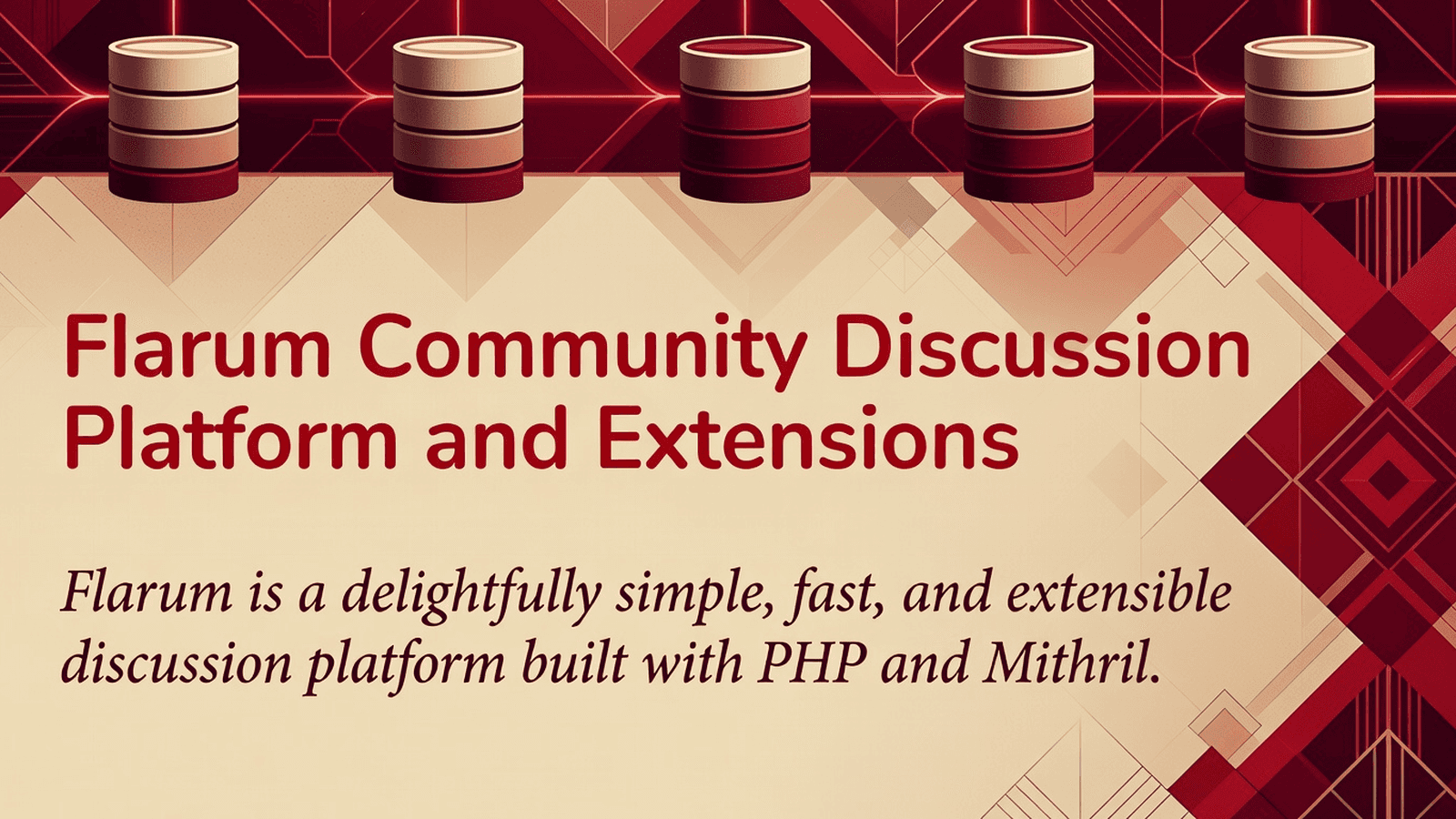 Flarum Community Discussion Platform and Extensions