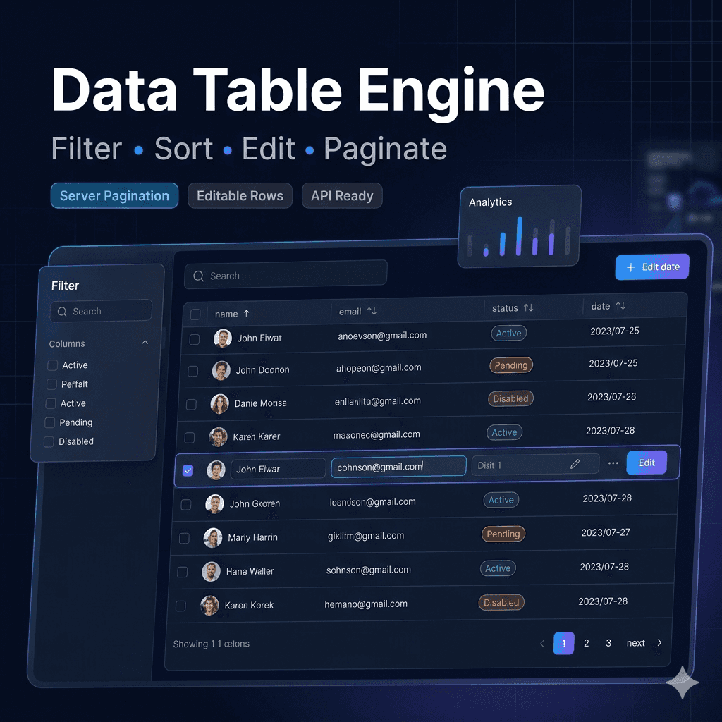 Server Pagination Module