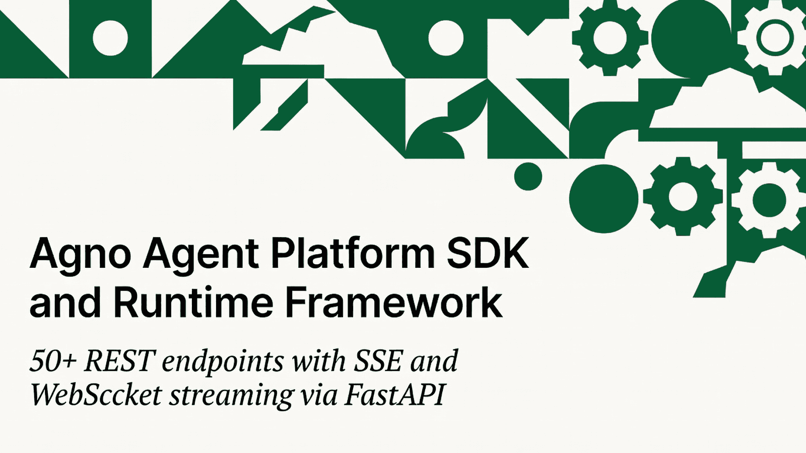 Agno Agent Platform SDK and Runtime Framework