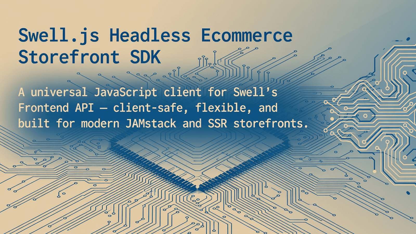 Swell.js Headless Ecommerce Storefront SDK preview 1