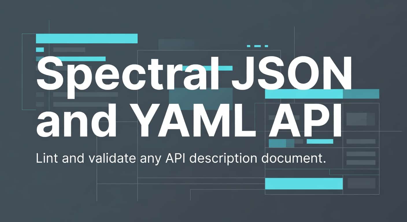Spectral JSON and YAML API Linting Framework