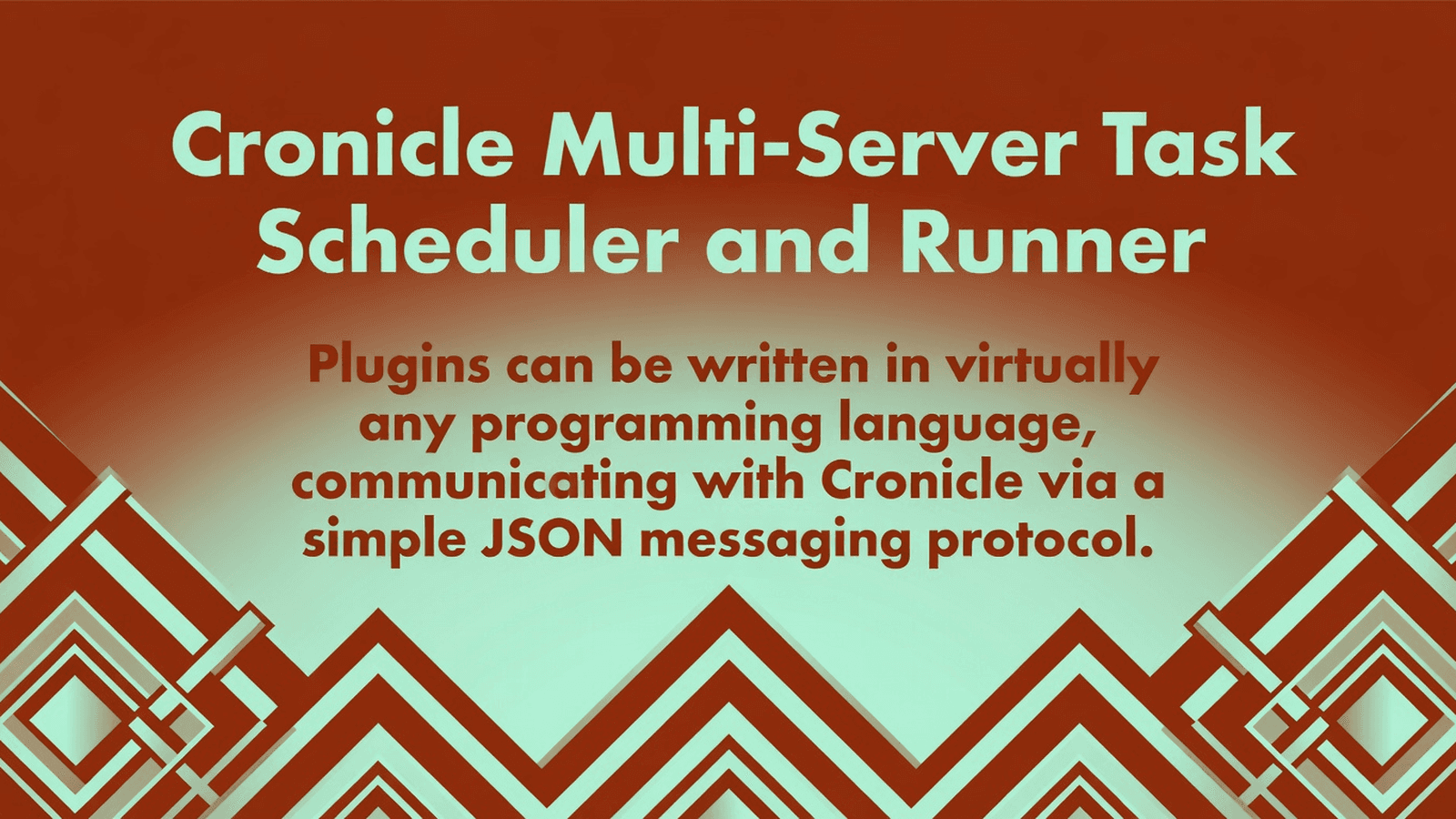 Cronicle Multi-Server Task Scheduler and Runner preview 1