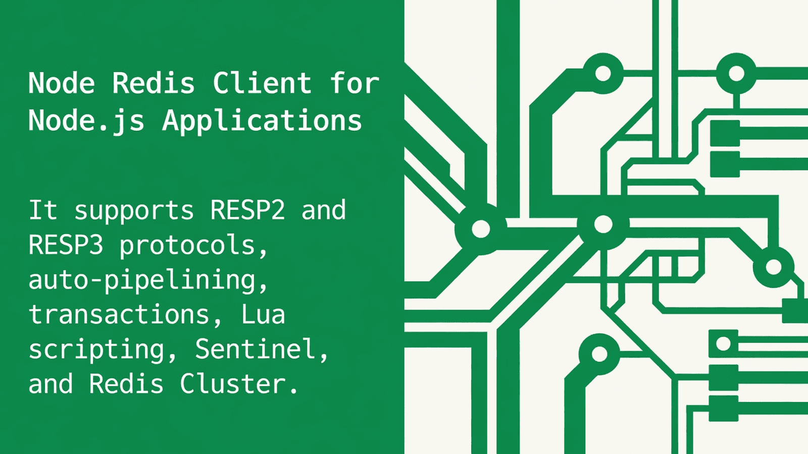 Node Redis Client for Node.js Applications