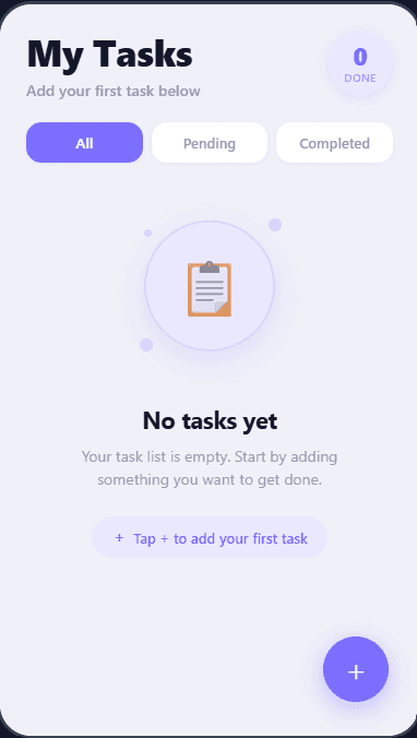 Todo App mobile