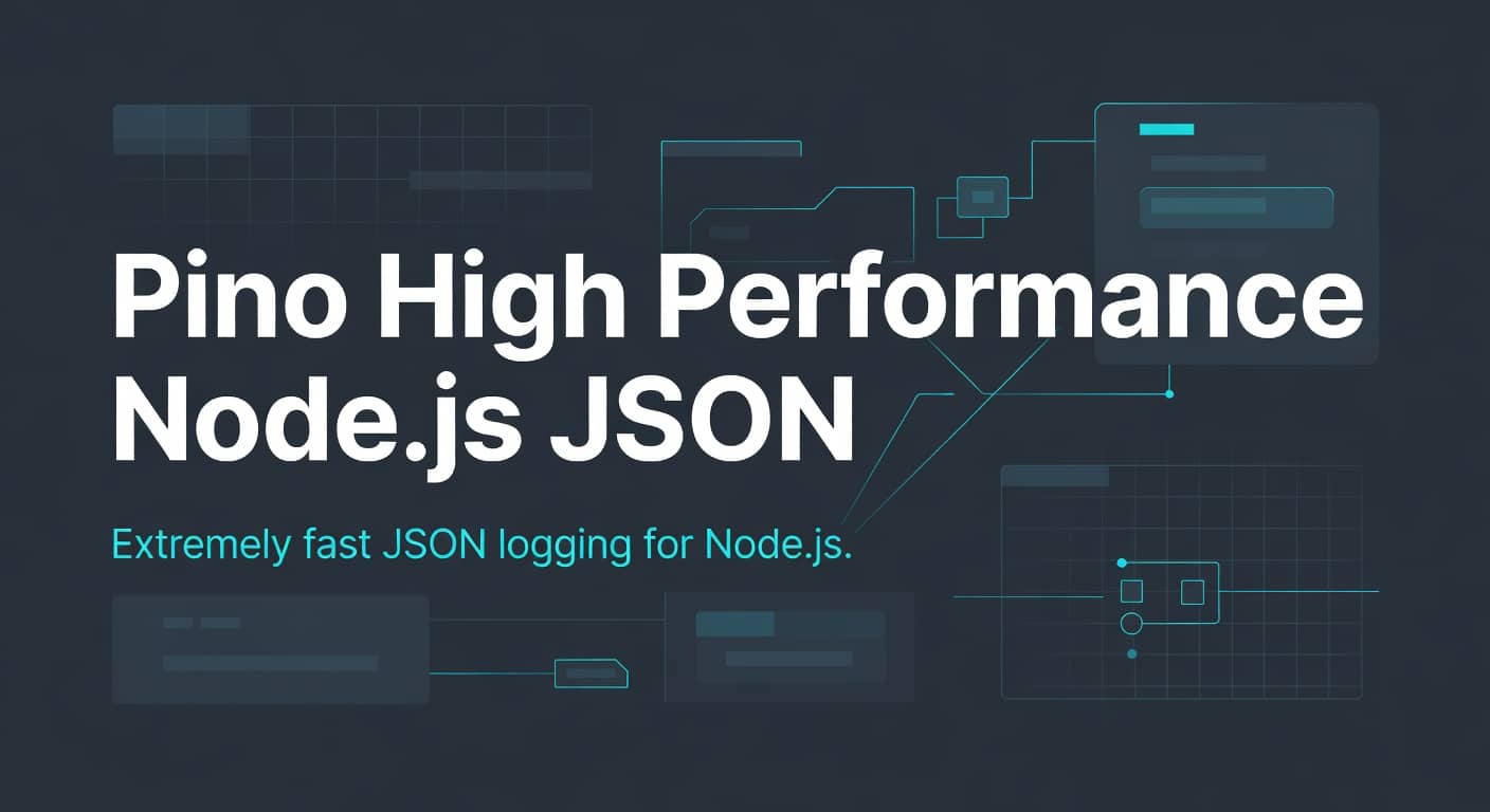 Pino High Performance Node.js JSON Logger preview 1