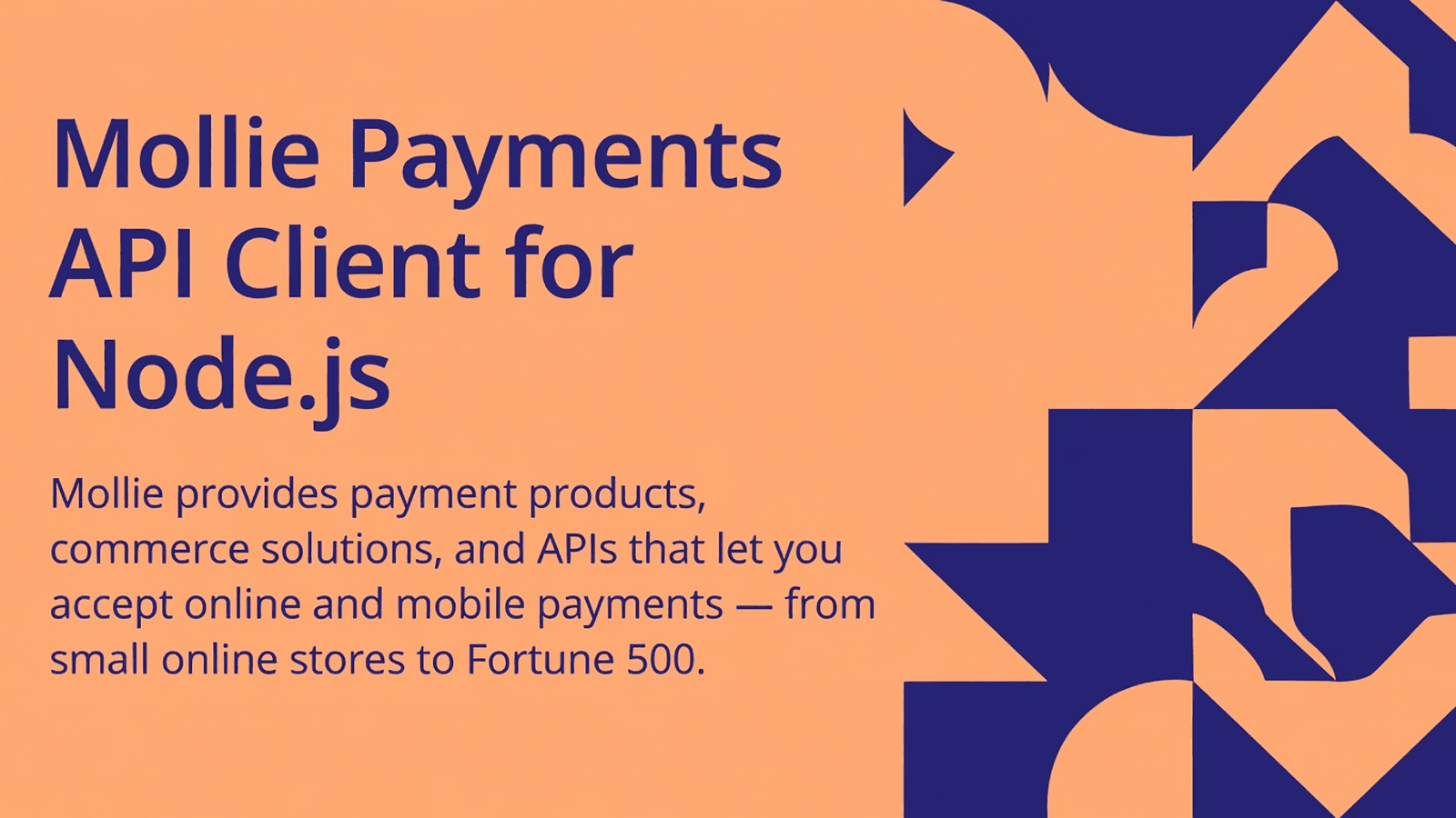 Mollie Payments API Client for Node.js preview 1