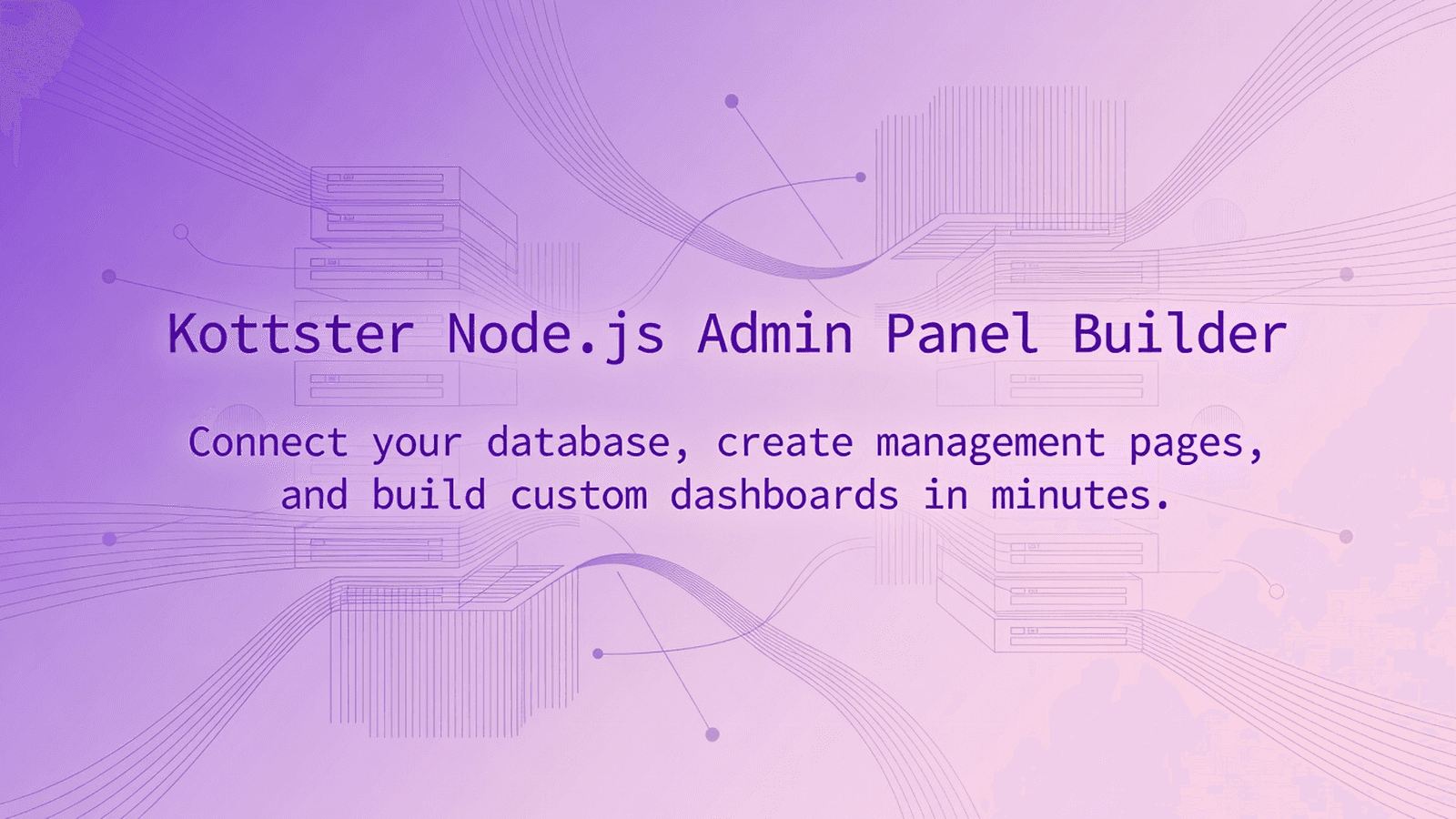 Kottster Node.js Admin Panel Builder