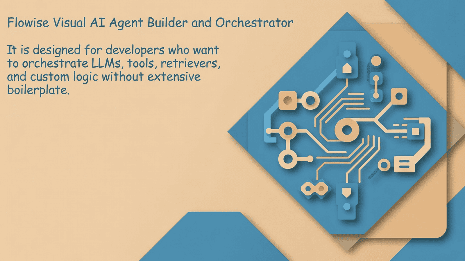 Flowise Visual AI Agent Builder and Orchestrator