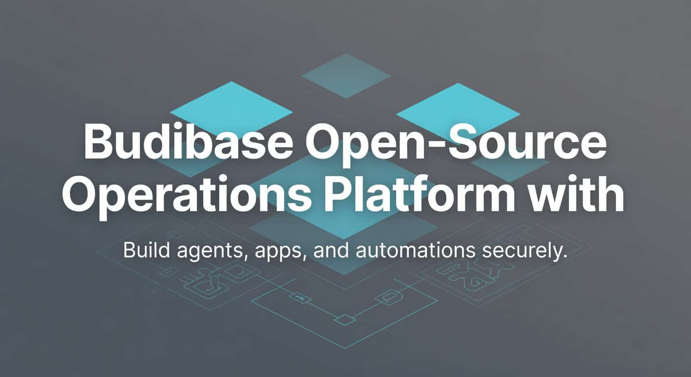 Budibase Open-Source Operations Platform with AI Agents