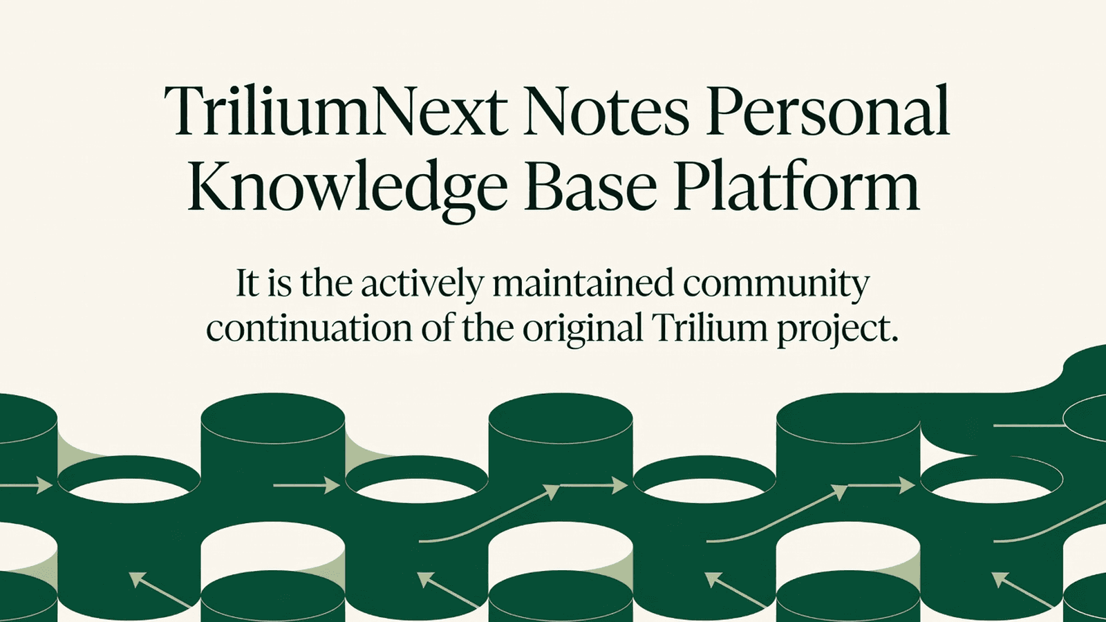 TriliumNext Notes Personal Knowledge Base Platform preview 1