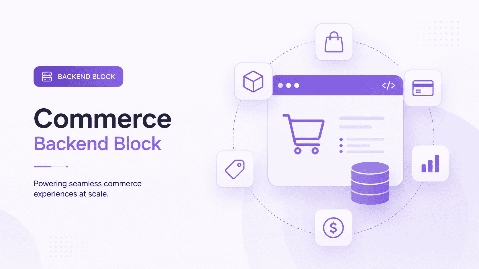 Commerce Backend Block Kit