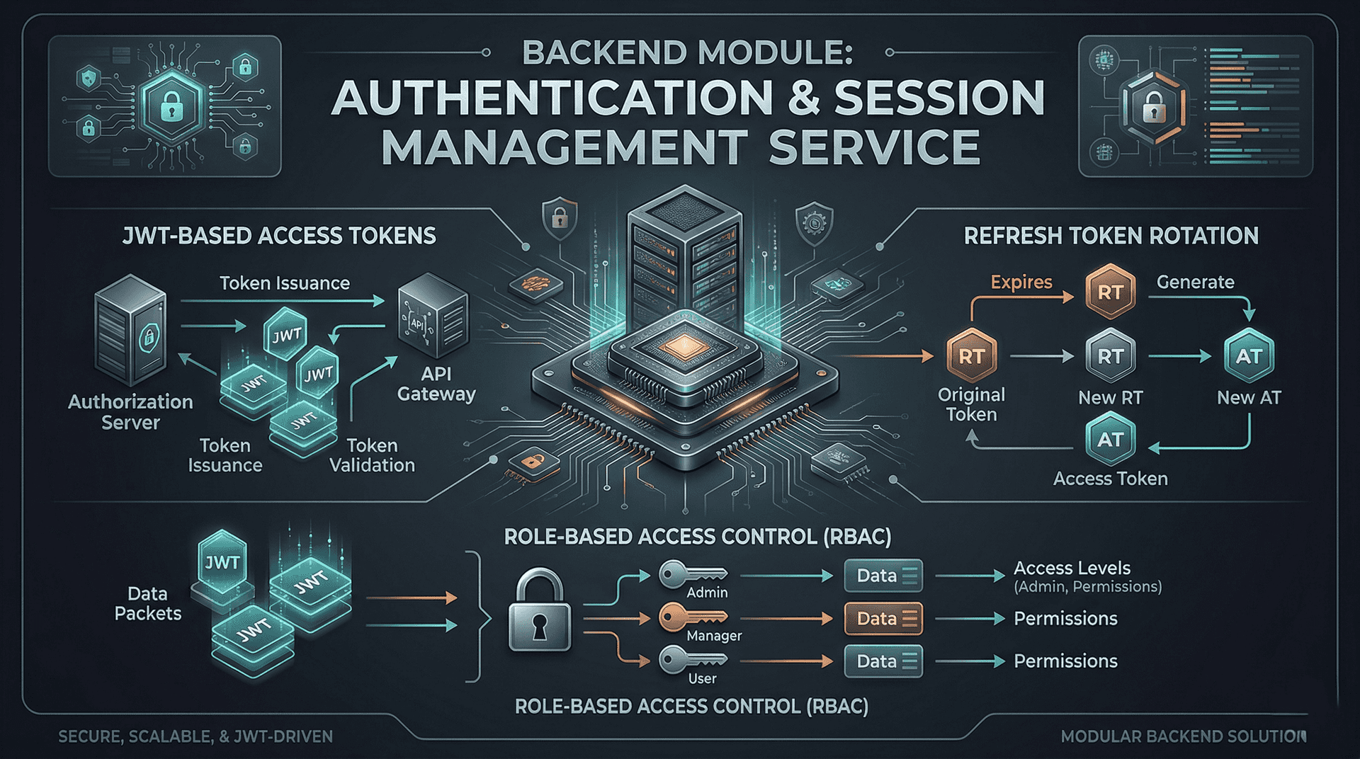 Backend JWT Login Module