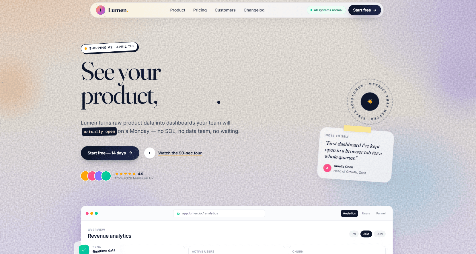 SaaS Sales Landing Page preview 1