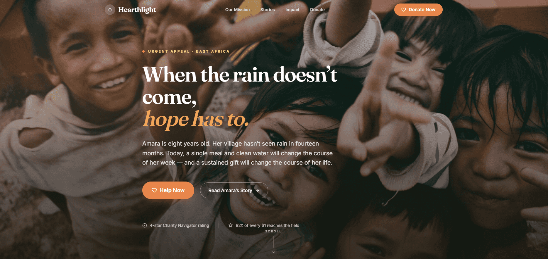 Charity&Donation Site Template