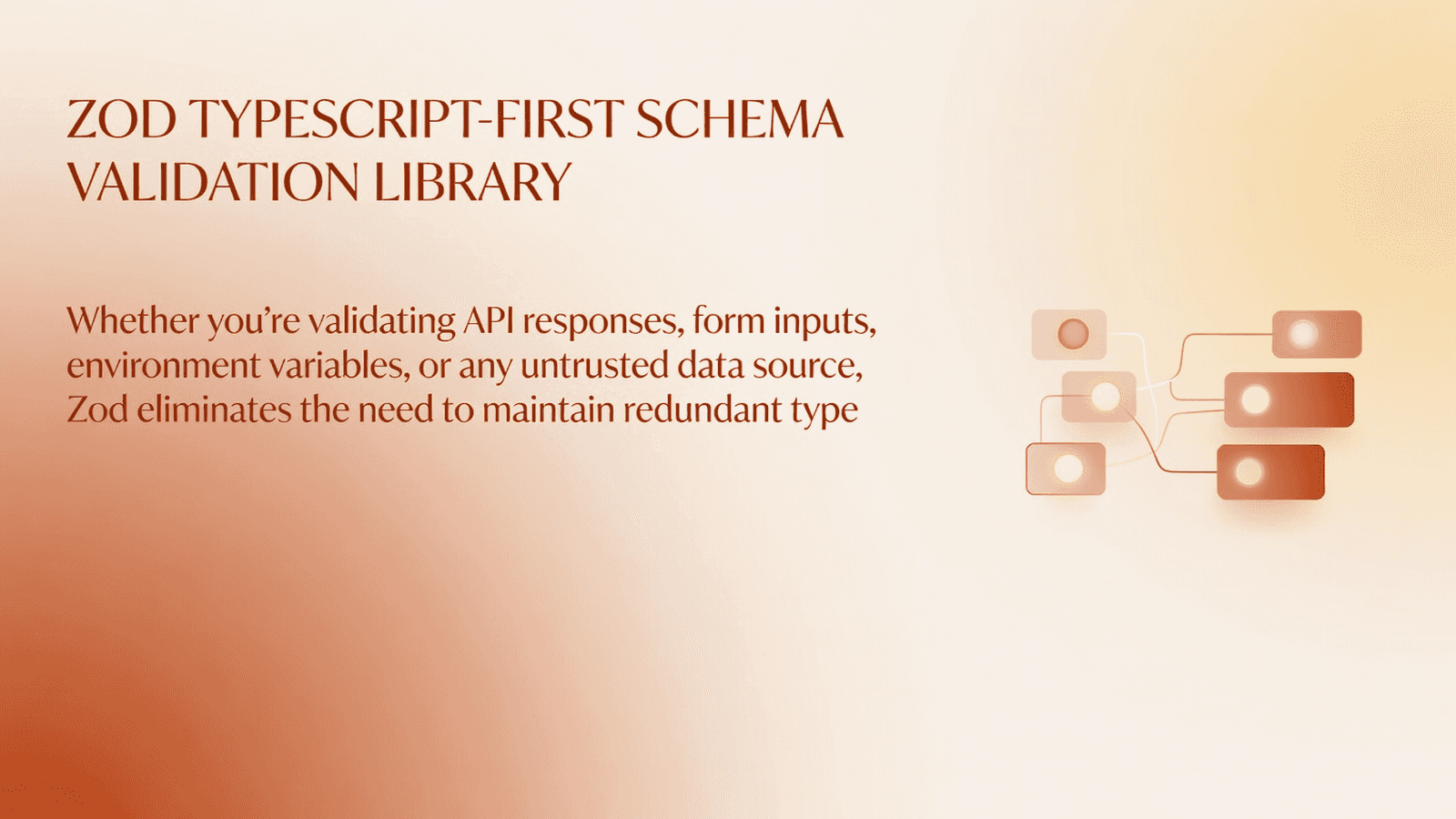 Zod TypeScript-First Schema Validation Library