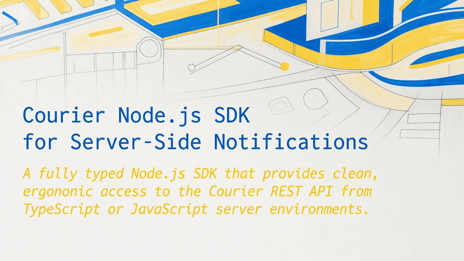 Courier Node.js SDK for Server-Side Notifications