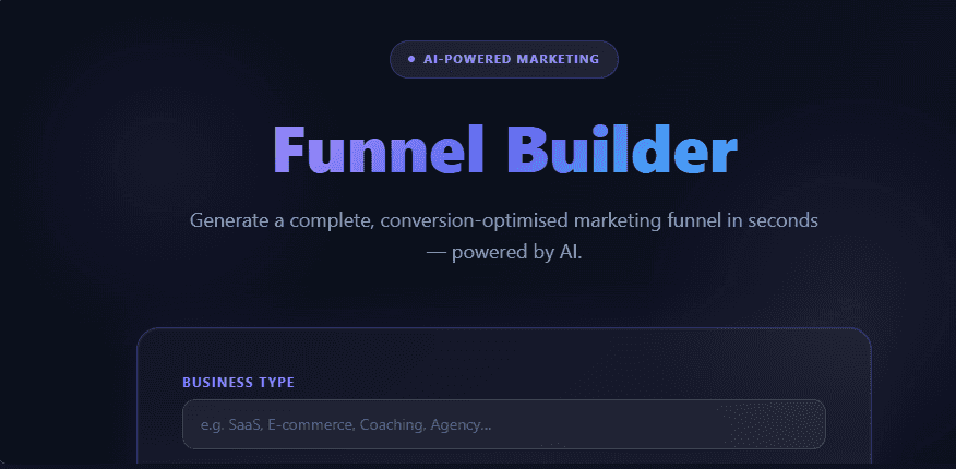 AI Funnel Builder