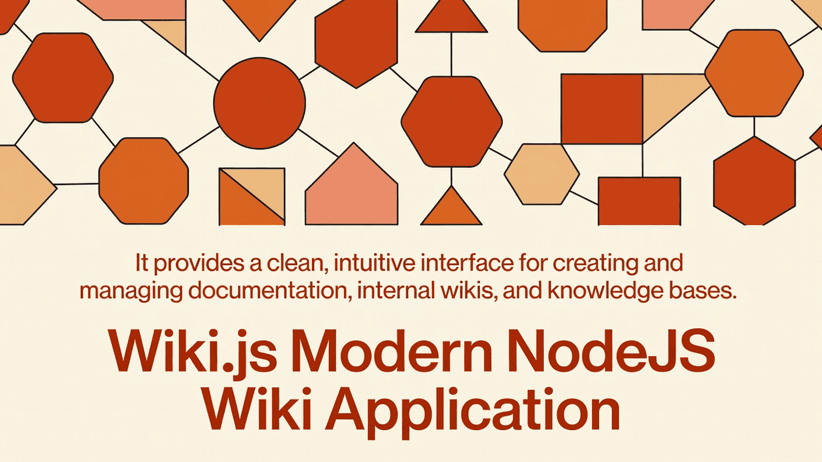 Wiki.js Modern NodeJS Wiki Application