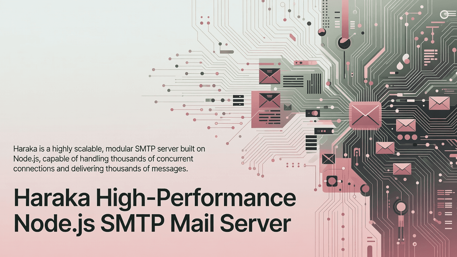 Haraka High-Performance Node.js SMTP Mail Server