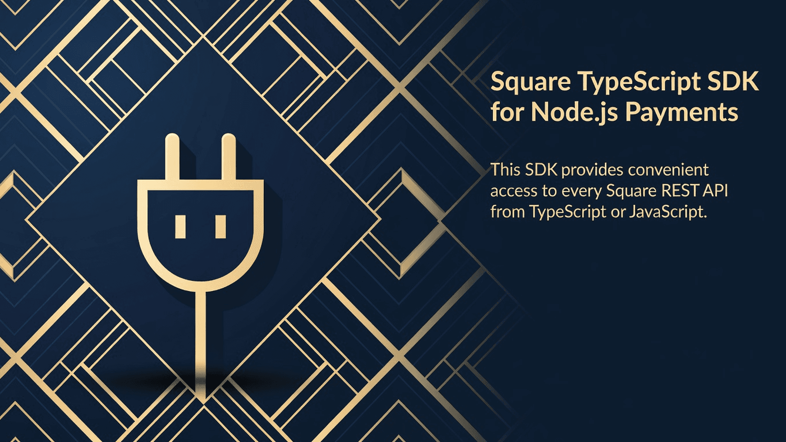 Square TypeScript SDK for Node.js Payments preview 1