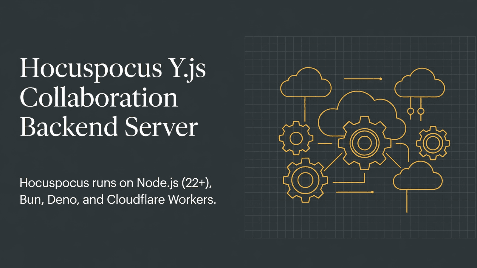 Hocuspocus Y.js Collaboration Backend Server